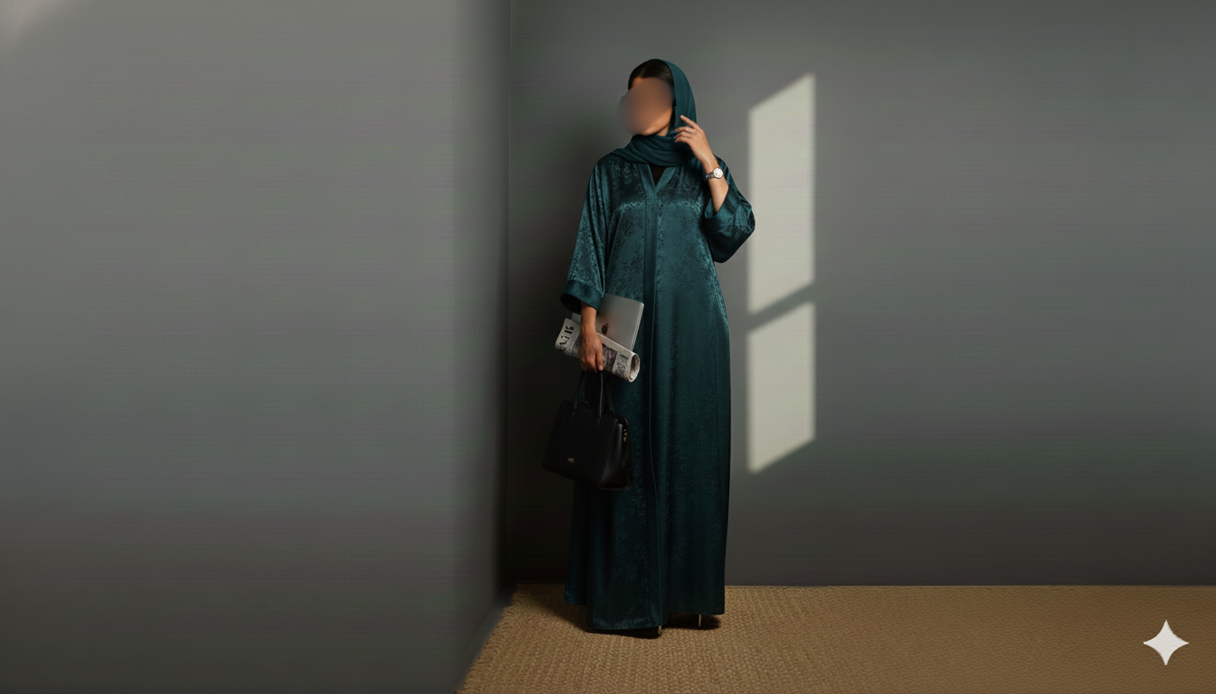 عباية ملونة