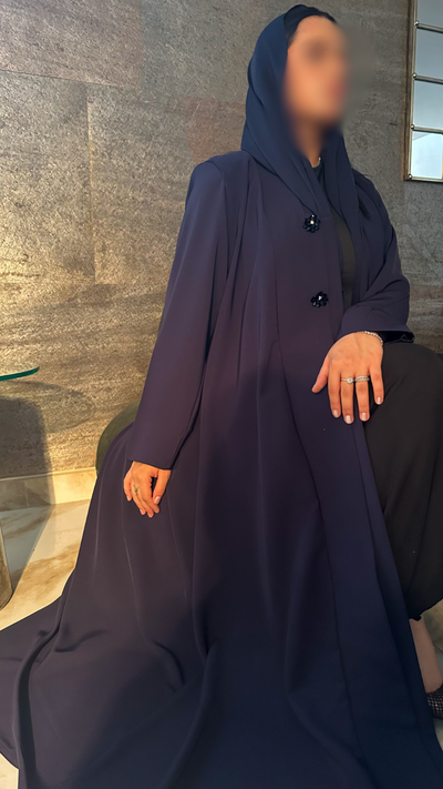 عباية بُروش، سيراميك كحلي — A4